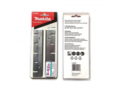 209846|||Hlavní obrázek Makita D-63666 hoblovací nůž pro Makita 1806b 170mm - sada 2ks blister