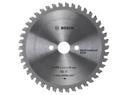 160070|||Hlavní obrázek Bosch pilový kotouč Eco for Aluminium 160x2,0/1,4x20mm, 42z