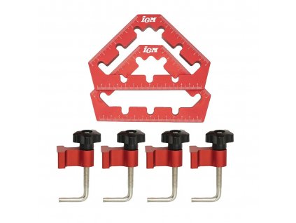 Hlavní obrázek Igm rohový úhelník 45°/90° se svěrkami