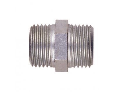 Schneider ocelová pozinkovaná dvojitá vsuvka s vnitřním konusem R 1/4" x R 3/8"