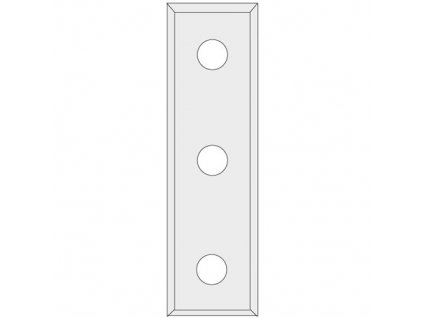 Hlavní obrázek Igm N012 Žiletka tvrdokovová Z4 - 50x9x1,5 LaminoMDF