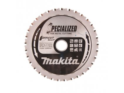 Hlavní obrázek Makita B-69288 TCT pilový kotouč EFFICUT kov 150mm x 33T