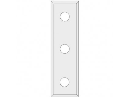 Hlavní obrázek Cmt Žiletka tvrdokovová 50x12x1,7 LaminoMDF (3 otvory)