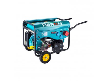 Hlavní obrázek Heron hybridní benzínová 13HP/5,5kW (400V) 2×2kW (230V) a plynová (LPG/NG) elektrocentrála s el. startem