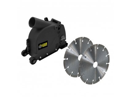 Fartools řezný nástavec pro úhlovou brusku 125 mm + dva řezné kotouče