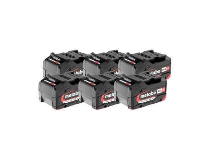 Metabo sada akumulátorů 6x Li-Power 18 V 5,2 Ah