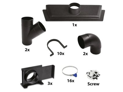 Hlavní obrázek Igm Basic sada příslušenství pro odsávání 100mm