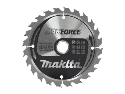 Hlavní obrázek Makita pilový kotouč na dřevo MAKFORCE 150x2.4x20 mm 24z