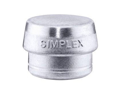 Halder měkká štříbrná hlavice z kovu SIMPLEX 80 mm