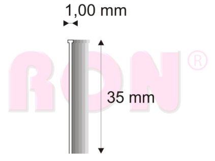 Ron truhlářské brady 12/35 (18G) - 5000 ks