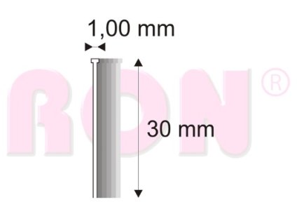 Ron truhlářské brady 12/30 (18G) - 5000 ks