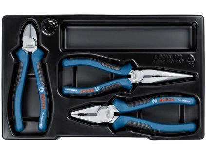 Bosch L-Boxx Ready sada profesionálních kleští 3 ks v kartónu
