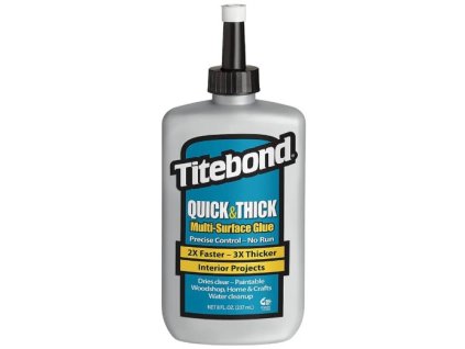 Hlavní obrázek Titebond lepidlo na dřevo Quick a Thick - 237 ml