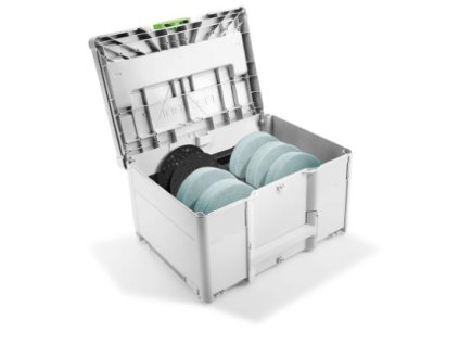 Hlavní obrázek Festool systainer s brusivem Granat Net D150 GR NET SYS