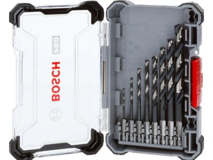 Bosch sada vrtáků do kovu PRO Metal HSS-G Impact, stopka 6hran, 2-10 mm - 8 ks