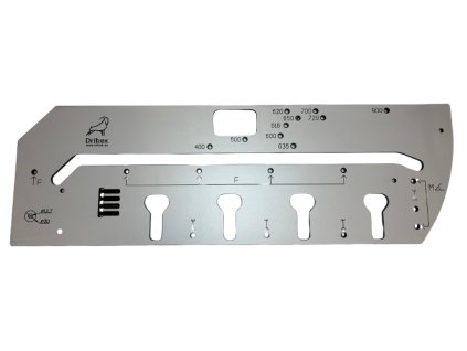Dribex truhlářská šablona 900 CDF na kuchyňské desky