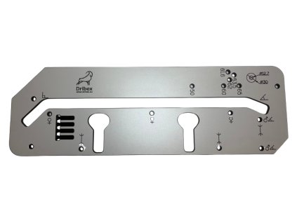 Dribex truhlářská šablona 650 CDF na kuchyňské desky