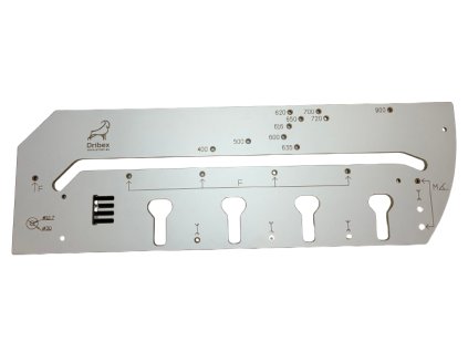 Dribex truhlářská šablona 900 MDF na kuchyňské desky
