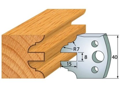 Igm Omezovač 40x4mm profil 099 - 1 ks