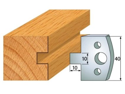 Igm Omezovač 40x4mm profil 091 - 1 ks