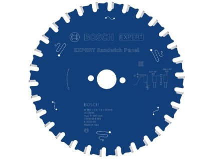 Bosch EXPERT pilový kotouč Sandwich Panel, 160×2/1,6×20 mm, T30