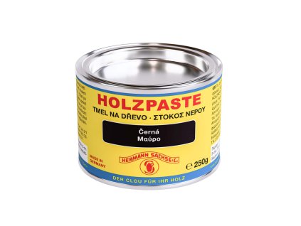 Hermann Sachse Tmel vodouředitelný Clou Holzpaste černá 250g