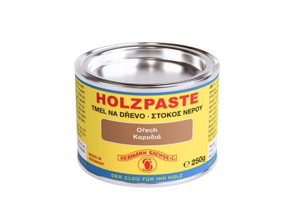 Hermann Sachse Tmel vodouředitelný Clou Holzpaste ořech 250g