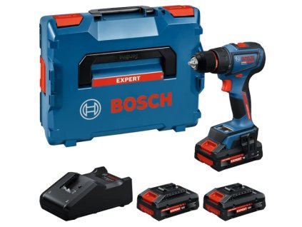 Bosch EXPERT AKU vrtací šroubovák EXSR18V-90, 3× EXBA18V-40 v L-Boxxu 136