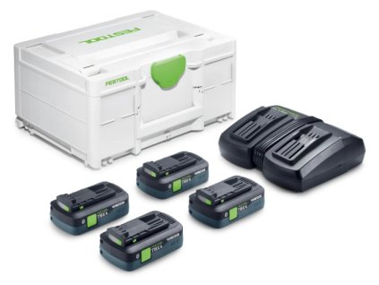 Festool napájecí sada SYS 18V 4xTBX4/TCL6DUO