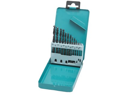 Makita D-54075 sada vrtáků do kovu HSS-R - 13 ks