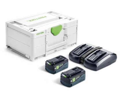 Festool napájecí sada SYS 18V 2xHP5,0/TCL6DUO