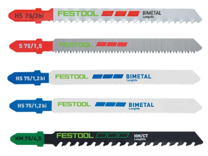 Festool Sada pilových plátků STS-Sort/21 P/M/B