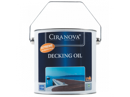 Ciranova DECKING OIL LIGHT GREY 7728, světle šedá - 2,5 l