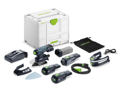 Festool AKU delta bruska DTSC 400 3,0 I-Set
