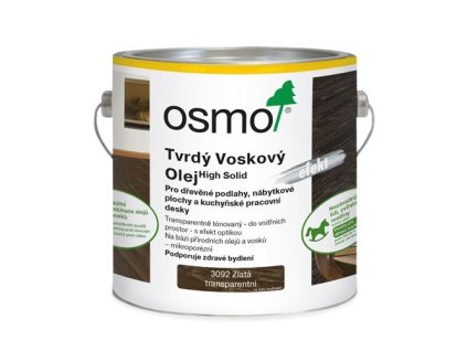 Osmo tvrdý voskový olej EFFEKT - 2,5l zlatá 3092