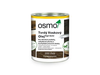 Osmo tvrdý voskový olej EFFEKT - 0,75l zlatá 3092