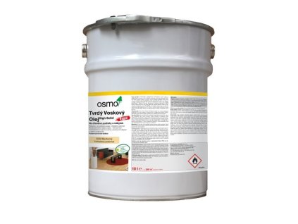 Osmo Tvrdý voskový olej RAPID 10L bezbarvý - hedvábný polomat 3232