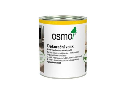 Osmo Dekorační vosk Creativ - na nábytek, stěnu a strop 0,375l bílý mat 3186