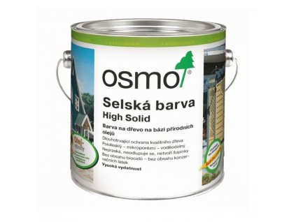 Osmo selská barva 2607 tmavě hnědá krycí - 2,5l