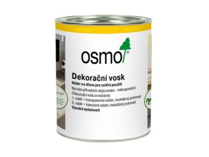 Osmo Dekorační vosk transparentní - 0,375l šedý granit 3118