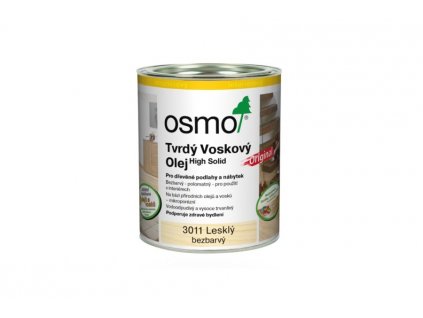 Hlavní obrázek Osmo tvrdý voskový olej lesklý 3011-0,75L