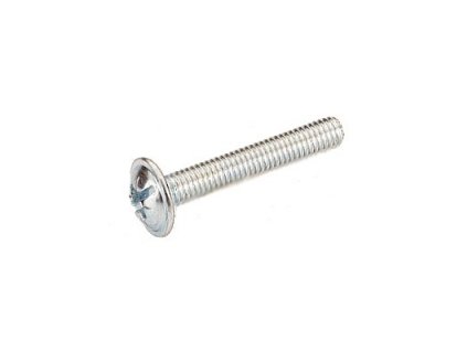 148670|||Hlavní obrázek Wintech Okrasný šroub M4x45 mm bílý zinek
