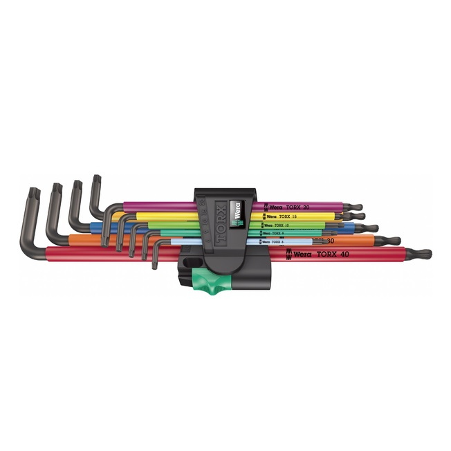 Wera Wera sada dlouhých imbusových klíčů TX XL Multicolour 1 - 9 ks 024480