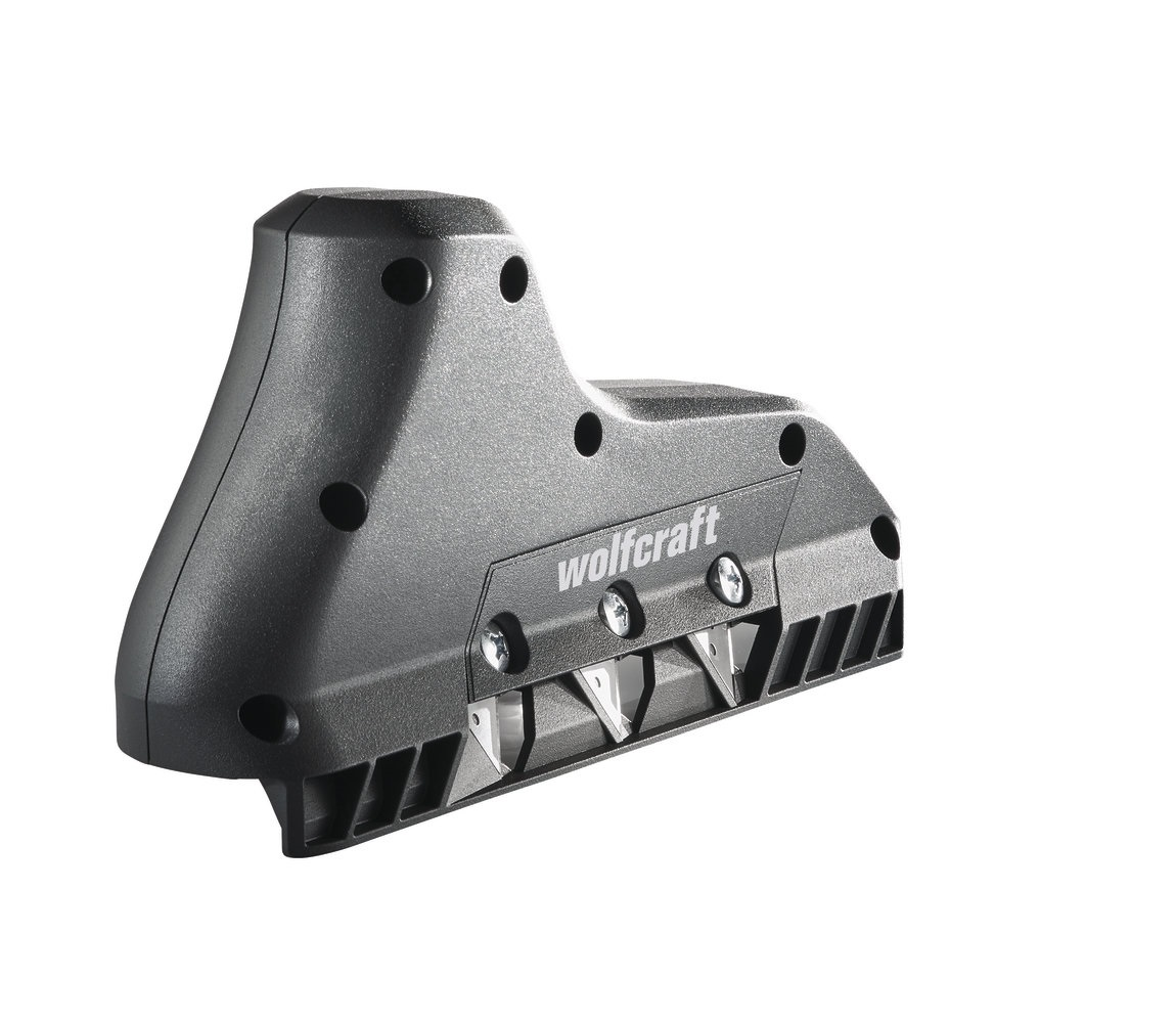 Wolfcraft Hoblík na hrany sádrokartonu 3-trapézové čepele 4009000