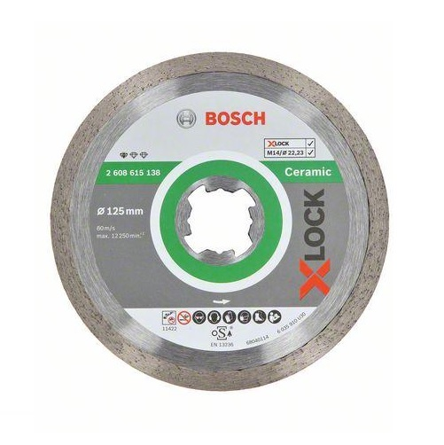 Bosch Kotúč diamantový 125mm X-Lock 2608615138