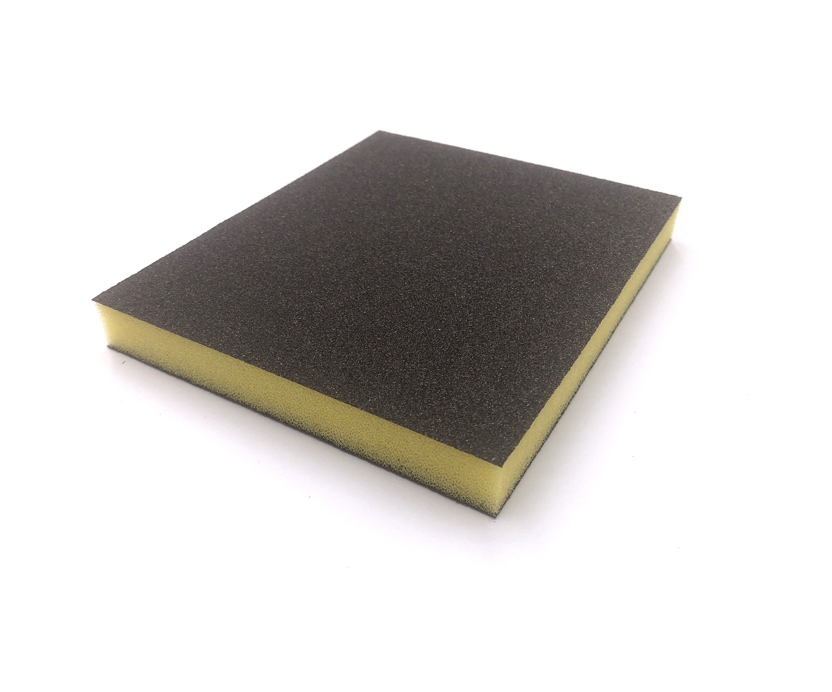 Sia Poduška brousící 120x98x13mm P100 fine žltá S0070.1247.03