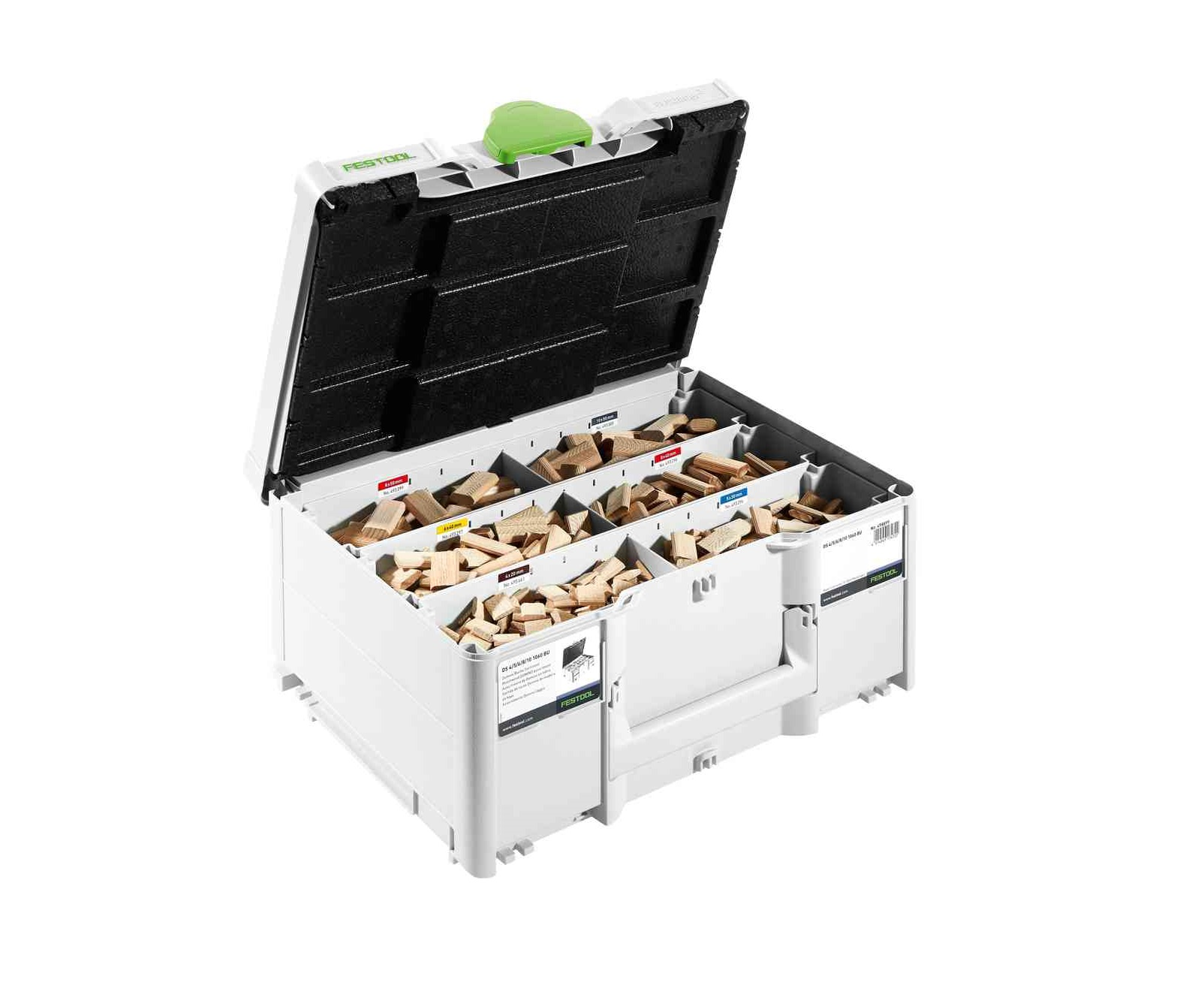 Festool Festool Sada bukových kolíků DOMINO DS 4/5/6/8/10 1060 BU 576794