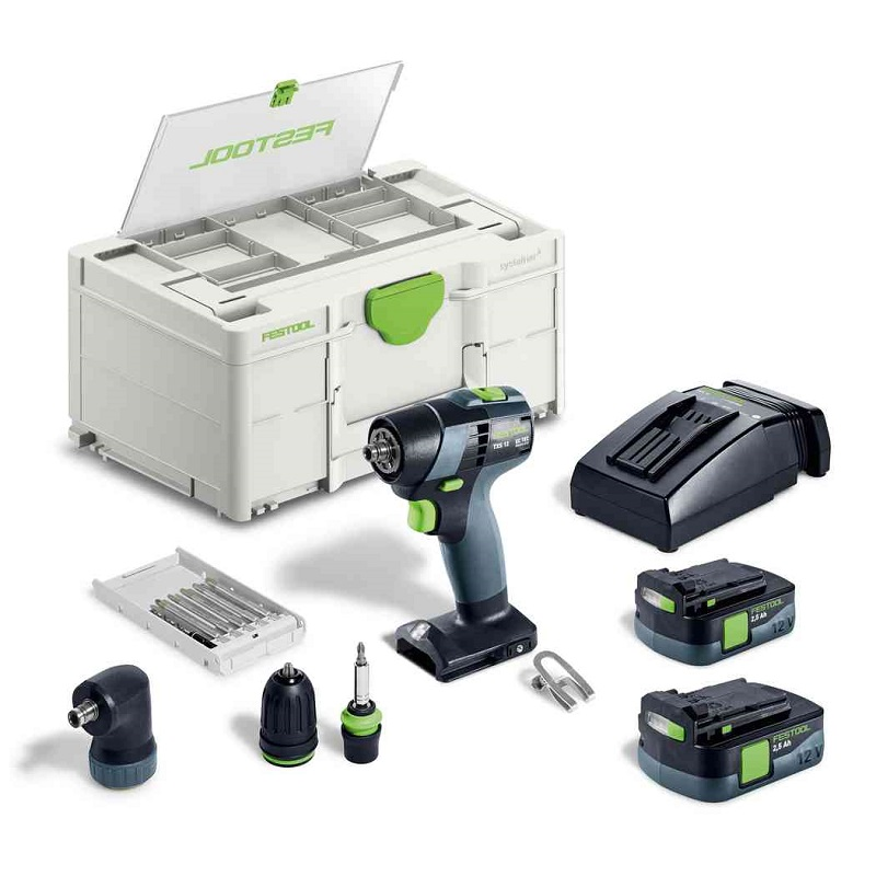 Festool Festool AKU vrtací šroubovák TXS 12 2,5-Set 576874
