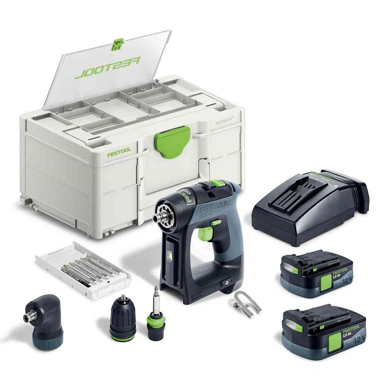 Festool Festool AKU vrtací šroubovák CXS 12 2,5-Set 576865