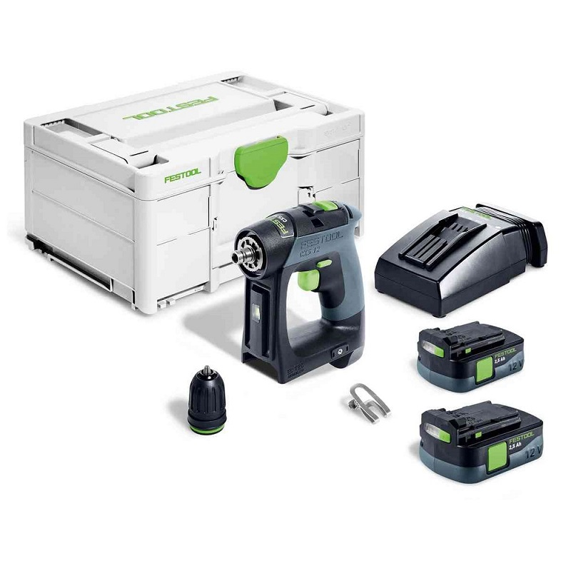 Festool Festool AKU vrtací šroubovák CXS 12 2,5-Plus 576864